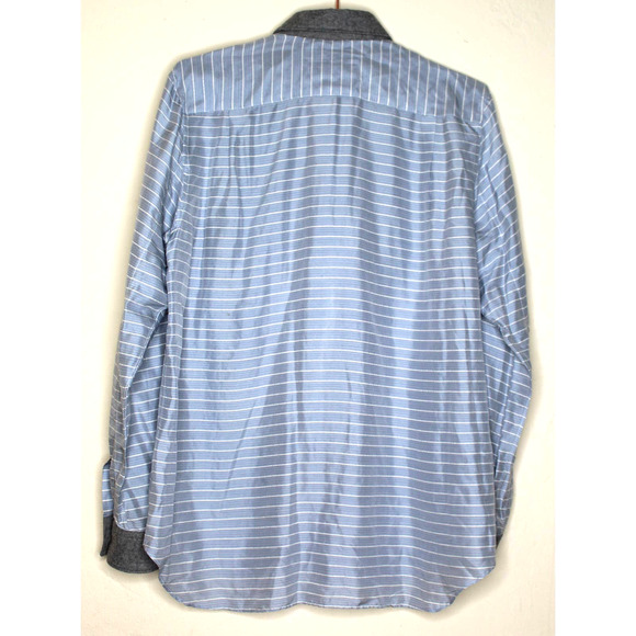 Comme des Garcons silk wool mens long sleeve shirt tiny spot - Picture 6 of 10